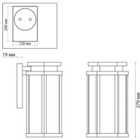 Уличный настенный светильник Odeon Light Gino 4048/1W - Превью изображения №2 — Интернет-магазин ПроЗаказ