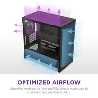 Корпус NZXT H3 Flow CC-H31FB-01 - Превью изображения №4 — Интернет-магазин ПроЗаказ