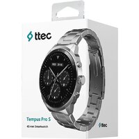 Умные часы ttec Tempus Pro S 45мм (серый) - Превью изображения №8 — Интернет-магазин ПроЗаказ