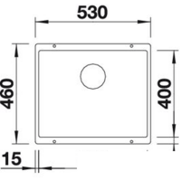Кухонная мойка Blanco Rotan 500-U (кофе) 521353 - Превью изображения №2 — Интернет-магазин ПроЗаказ