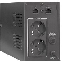 Источник бесперебойного питания ExeGate BNB-850.LED.AVR.EURO.RJ EP285475RUS - Превью изображения №2 — Интернет-магазин ПроЗаказ