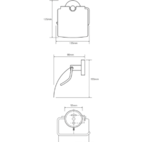 Держатель для туалетной бумаги Bemeta Neo 104112015 - Превью изображения №2 — Интернет-магазин ПроЗаказ