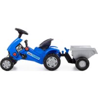 Педальная машинка Полесье Каталка-трактор с педалями Turbo-2 с полуприцепом 84651 - Превью изображения №2 — Интернет-магазин ПроЗаказ