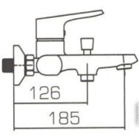 Смеситель Bravat Pure F6105161C-01 - Превью изображения №3 — Интернет-магазин ПроЗаказ