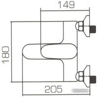 Смеситель Bravat Pure F6105161C-01 - Превью изображения №2 — Интернет-магазин ПроЗаказ