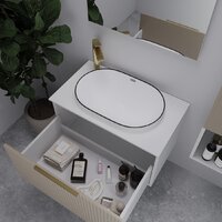  ЗОВ Тумба под умывальник Дублин 80 DU80LWMFC (флавио кашемир) - Превью изображения №4 — Интернет-магазин ПроЗаказ