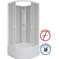 Душевая кабина Niagara Promo P100/40/MT/BK 100x100x195 - Превью изображения №6 — Интернет-магазин ПроЗаказ