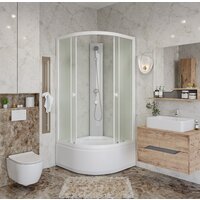 Душевая кабина Niagara Promo P100/40/MT/BK 100x100x195 - Превью изображения №7 — Интернет-магазин ПроЗаказ