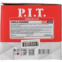 Угловая шлифмашина P.I.T. PWS125-C10 - Превью изображения №13 — Интернет-магазин ПроЗаказ