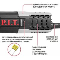 Угловая шлифмашина P.I.T. PWS125-C10 - Превью изображения №19 — Интернет-магазин ПроЗаказ
