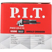 Угловая шлифмашина P.I.T. PWS125-C10 - Превью изображения №12 — Интернет-магазин ПроЗаказ
