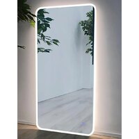 Зеркало с подсветкой  EMZE Smartphone 50x100 LED.UV.SMART.50.100.BEL (белый с УФ-окантовкой и подсветкой) - Превью изображения №11 — Интернет-магазин ПроЗаказ
