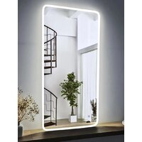 Зеркало с подсветкой  EMZE Smartphone 50x100 LED.UV.SMART.50.100.BEL (белый с УФ-окантовкой и подсветкой) - Превью изображения №13 — Интернет-магазин ПроЗаказ