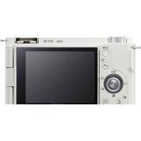 Беззеркальный фотоаппарат Sony ZV-E10 Body (белый) - Превью изображения №2 — Интернет-магазин ПроЗаказ