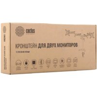 Кронштейн для монитора CACTUS CS-VM-D08-BK - Превью изображения №4 — Интернет-магазин ПроЗаказ