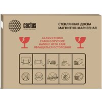 Магнитно-маркерная доска CACTUS CS-GBD-65x100-BK - Превью изображения №3 — Интернет-магазин ПроЗаказ