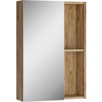  Домино Шкаф с зеркалом для ванной Craft 50 - Превью изображения №2 — Интернет-магазин ПроЗаказ