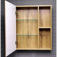  Домино Шкаф с зеркалом для ванной Craft 50 - Превью изображения №7 — Интернет-магазин ПроЗаказ