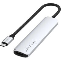 Satechi 6-in-1 USB-C Slim Multiport Adapter ST-P6SS (серебристый)