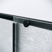 Душевая дверь Niagara Nova NG-84-L13CHB 130x195 (черный матовый/шиншилла стекло) - Превью изображения №4 — Интернет-магазин ПроЗаказ