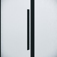 Душевая дверь Niagara Nova NG-84-L13CHB 130x195 (черный матовый/шиншилла стекло) - Превью изображения №3 — Интернет-магазин ПроЗаказ