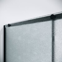 Душевая дверь Niagara Nova NG-84-L13CHB 130x195 (черный матовый/шиншилла стекло) - Превью изображения №7 — Интернет-магазин ПроЗаказ