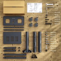 Стойка для телевизора Onkron TS1137 (черный) - Превью изображения №9 — Интернет-магазин ПроЗаказ