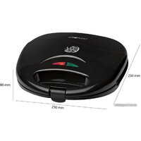 Сэндвичница Clatronic ST 3477 (черный) - Превью изображения №6 — Интернет-магазин ПроЗаказ