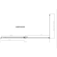 Душевой уголок Vincea Dice VSR-4D8016CLGM - Превью изображения №4 — Интернет-магазин ПроЗаказ