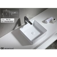 Умывальник Uptrend Hestia (глянцевый белый) - Превью изображения №3 — Интернет-магазин ПроЗаказ