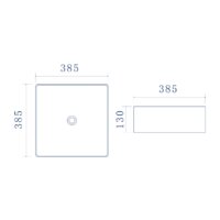 Умывальник Uptrend Hestia (глянцевый белый) - Превью изображения №4 — Интернет-магазин ПроЗаказ