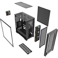 Корпус Powercase ByteFlow Pro ARGB CH9GPB-A4 - Превью изображения №8 — Интернет-магазин ПроЗаказ