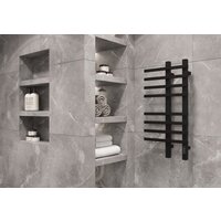 Полотенцесушитель Двин LX plaza neo 80/50 (Черный матовый) - Превью изображения №7 — Интернет-магазин ПроЗаказ