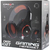 Наушники CrownMicro CMGH-102T USB (оранжевый) - Превью изображения №4 — Интернет-магазин ПроЗаказ