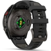 Умные часы Garmin Fenix 8 Pro 47 мм (серый, черный силиконовый ремешок) - Превью изображения №6 — Интернет-магазин ПроЗаказ