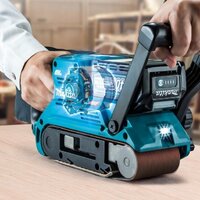 Ленточная шлифмашина Makita BS001GZ (без АКБ) - Превью изображения №8 — Интернет-магазин ПроЗаказ