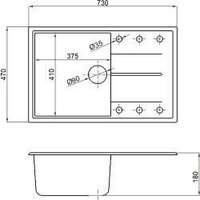 Кухонная мойка AV Engineering Benefit AVE730470SLA (серебристый) - Превью изображения №5 — Интернет-магазин ПроЗаказ