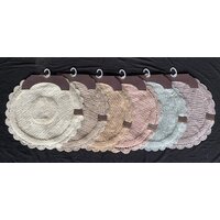 Коврик для ванной Sofi De MarkO Laura Кружевной 75x75 КВ-ЛА-5-75х75 (капучино) - Превью изображения №3 — Интернет-магазин ПроЗаказ