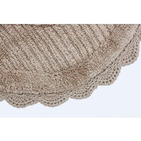 Коврик для ванной Sofi De MarkO Laura Кружевной 75x75 КВ-ЛА-5-75х75 (капучино) - Превью изображения №2 — Интернет-магазин ПроЗаказ