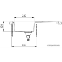 Кухонная мойка TEKA Comfor 45 B-TQ 115350001 (оникс) - Превью изображения №7 — Интернет-магазин ПроЗаказ