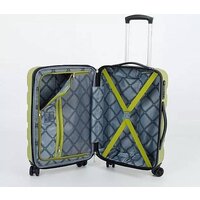 Чемодан-спиннер Francesco Molinary 336-161426/3-20 (салатовый) - Превью изображения №5 — Интернет-магазин ПроЗаказ