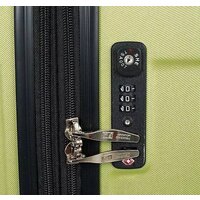 Чемодан-спиннер Francesco Molinary 336-161426/3-20 (салатовый) - Превью изображения №8 — Интернет-магазин ПроЗаказ