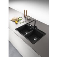 Кухонная мойка Franke Maris MRG 620-35-35 114.0661.783 (оникс) - Превью изображения №2 — Интернет-магазин ПроЗаказ