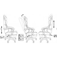 Игровое (геймерское) кресло Knight Lord/F (бежевый, ткань Camby20) - Превью изображения №17 — Интернет-магазин ПроЗаказ