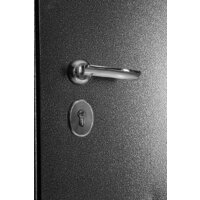 Металлическая дверь Guard MG60 МДФ 97х205 правая (черное серебро/белый ясень) - Превью изображения №9 — Интернет-магазин ПроЗаказ