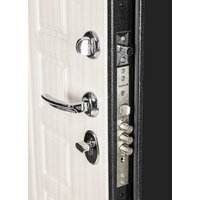 Металлическая дверь Guard MG60 МДФ 97х205 правая (черное серебро/белый ясень) - Превью изображения №5 — Интернет-магазин ПроЗаказ