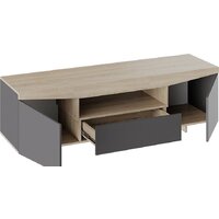 Тумба Трия ТВ тип 1 (дуб сонома/графит серый) - Превью изображения №5 — Интернет-магазин ПроЗаказ