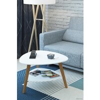 Журнальный столик Калифорния мебель Бруклин (белый) - Превью изображения №4 — Интернет-магазин ПроЗаказ