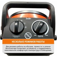 Электрическая тепловая пушка MaxPiler MEH-3001 - Превью изображения №6 — Интернет-магазин ПроЗаказ