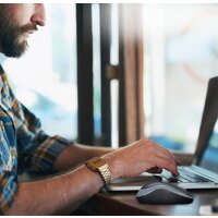 Мышь Logitech M185 (черный/серый) - Превью изображения №5 — Интернет-магазин ПроЗаказ